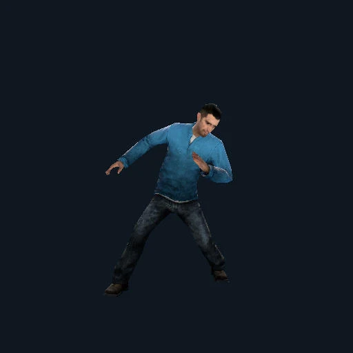 Pose Male Dance 01